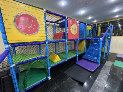 Área para crianças no rodízio.